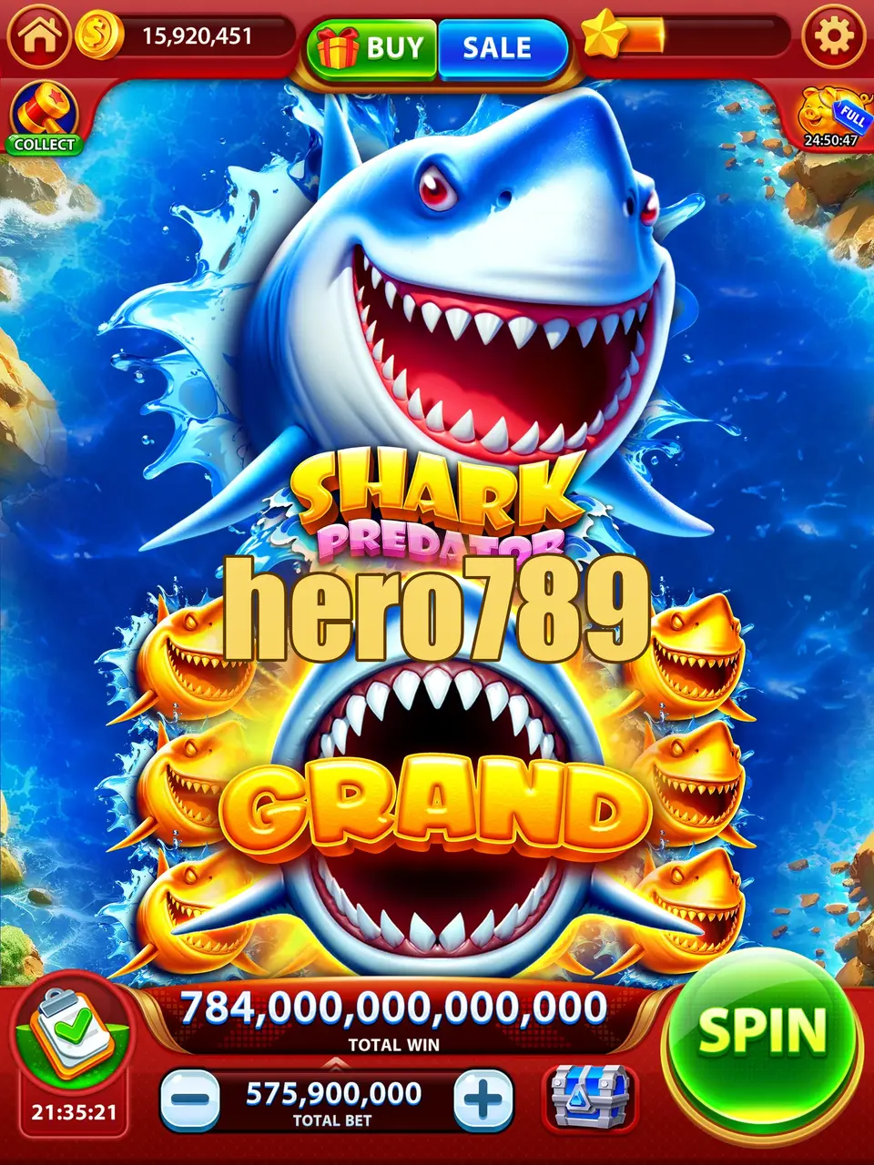 hero789 Mga screenshot Opisyal APK